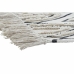 Tapis DKD Home Decor 160 x 250 x 0,7 cm Noir Polyester Coton Blanc Losanges Boho