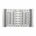 Gulvteppe DKD Home Decor Svart Hvit Ikat (120 x 180 x 0,7 cm)