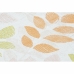 Carpet DKD Home Decor Beige Multicolour Leaf of a plant (120 x 180 x 1 cm)