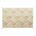 Matta DKD Home Decor Beige Multicolour Löv av en växt (160 x 230 x 1 cm)