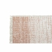 Tapete DKD Home Decor Bege Laranja Franjas 160 x 230 x 1 cm