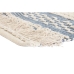 Alfombra DKD Home Decor 180 x 120 x 2 cm Azul Algodón Blanco Boho