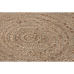 Carpet DKD Home Decor Scandi Green Light brown Jute (150 x 150 x 1 cm)