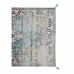 Tappeto DKD Home Decor Finitura invecchiata Azzurro Cotone Arabo Frange (120 x 180 x 1 cm)