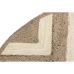 Carpet DKD Home Decor Scandi White Light brown Jute (200 x 200 x 1 cm)