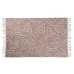 Tappeto DKD Home Decor Rosa Terracotta Bianco Frange Città (120 x 180 x 1 cm)