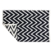 Tæppe DKD Home Decor Polyester Zigzag To-farvet 160 x 230 x 1 cm