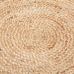 Gulvteppe 120 x 120 x 1 cm Naturell Jute