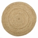 Gulvteppe 180 x 180 x 1 cm Naturell Jute