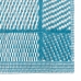 Kültéri szőnyeg Meis 160 x 230 x 0,5 cm Kék Fehér polipropilén