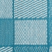 Uteteppe Meis 160 x 230 x 0,5 cm Blå Hvit polypropylen