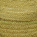 Tapijt Groen Jute 120 x 120 cm