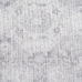 Tappeto 80 x 150 cm Grigio Poliestere Cotone