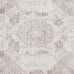 Tapijt 80 x 150 cm Polyester Katoen Taupe