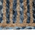 Tappeto Naturale Azzurro Cotone Juta 170 x 70 cm