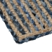 koberec Přírodní Modrý Bavlna Juta 170 x 70 cm