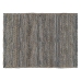 Tapis 290 x 200 cm Naturel Bleu Coton Jute