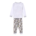 Pijama Infantil Looney Tunes Gri