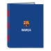 Ringmap F.C. Barcelona Blauw Kastanjebruin A4 26.5 x 33 x 4 cm