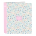 Biblioraft BlackFit8 Blossom Multicolor A4 27 x 33 x 6 cm