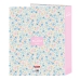 Biblioraft BlackFit8 Blossom Multicolor A4 27 x 33 x 6 cm