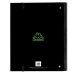 Ringbuch Kappa Black grün Schwarz 27 x 32 x 3.5 cm