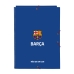 Folder F.C. Barcelona Niebieski Kasztanowy A4