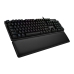 Bluetooth klaviatūra su atrama planšetei Logitech G513 CARBON LIGHTSYNC RGB Mechanical Gaming Keyboard, GX Brown Prancūzų AZERTY