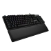 Bluetooth klaviatūra su atrama planšetei Logitech G513 CARBON LIGHTSYNC RGB Mechanical Gaming Keyboard, GX Brown Prancūzų AZERTY