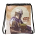 Детска Rаница Чувал The Mandalorian This is the way Melns 35 x 40 x 1 cm