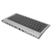 Keyboard Digitus DA-70885 Spanish Qwerty QWERTZ Black/Silver