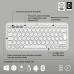 Bluetooth keyboard med tabletstøtte Logitech K380 Fransk Hvid AZERTY