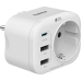 Power Plug Hama White