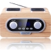 Radio Blaupunkt PP5.2CR Bianco Marrone Legno