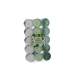 Geurkaarsen Magic Lights Witte bloemen (30 Stuks)