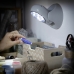 Lampada LED con Sensore di Movimento Lumact 360º InnovaGoods Grigio (Ricondizionati B)