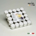 Conjunto de Velas Magic Lights 50 Peças Branco