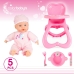 Baby dukke Colorbaby 2 enheder 22,5 x 34,5 x 33,5 cm