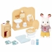 Actiefiguren Sylvanian Families Chocolate Rabbit and Toilet Set