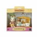 Εικόνες σε δράση Sylvanian Families Chocolate Rabbit and Toilet Set