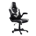 Chaise de jeu Trust GXT 703W RIYE Noir/Blanc