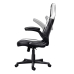 Chaise de jeu Trust GXT 703W RIYE Noir/Blanc