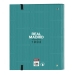 Biblioraft Real Madrid C.F. Alb Verde Turcoaz 27 x 32 x 3.5 cm (30 mm)