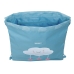 Rugtas met Koordjes Safta Nube Blauw 26 x 34 x 1 cm