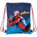 Раница с връвка Spider-Man Neon Морско син 26 x 34 x 1 cm