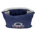 Rugtas met Koordjes Benetton Varsity Grijs Marineblauw 35 x 40 x 1 cm