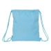 Rucksacktasche mit Bändern Benetton Spring Himmelsblau 35 x 40 x 1 cm