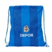 Ryggsekk med Stringer R. C. Deportivo de La Coruña Blå 35 x 40 x 1 cm