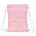 Σχολική Τσάντα με Σχοινιά Peppa Pig Ice cream Ροζ Μέντα 26 x 34 x 1 cm