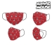 Hygienická maska Minnie Mouse Dětské Červený